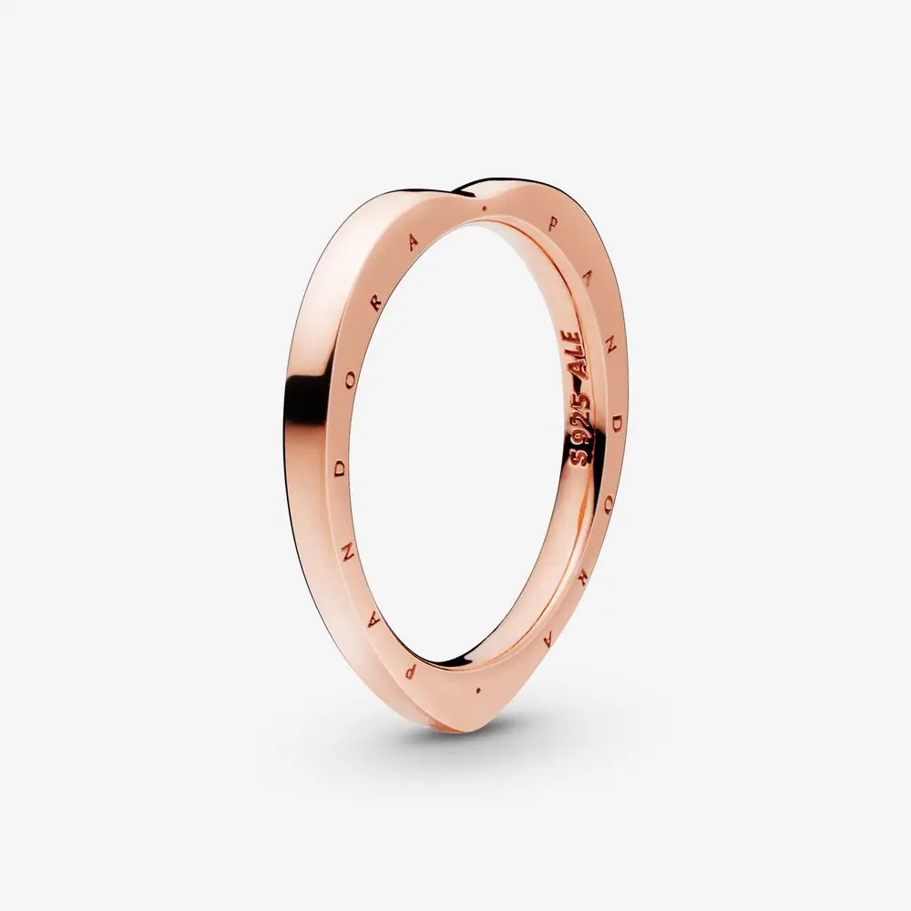 Factory Wholesale Simple Rose Gold Plated Heart Shape Love Rings Pdr Logo Wedding Band Couple Ring Jewelry in 925 Silver
Factory Wholesale Simple Rose Gold Plated Heart Shape Love Rings Pdr Logo Wedding Band Couple Ring Jewelry in 925 Silver