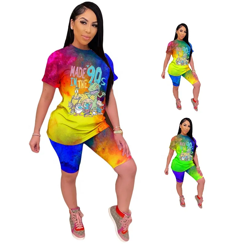 Hot sales 2 piece outfit for women pattern print short sleeve casual short suit wholesale price
Hot sales 2 piece outfit for women pattern print short sleeve casual short suit wholesale price