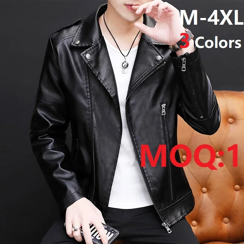 Fashion Designs Boys Classic Biker Jacket Motorcycle Pu Faux Leather Jacket for Mens blazer masculino slim fit Leather Coat, Picture
Fashion Designs Boys Classic Biker Jacket Motorcycle Pu Faux Leather Jacket for Mens blazer masculino slim fit Leather Coat, Picture