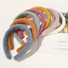 Rabbit Women 2020 New Design Sweet Color Hair Band Faux Rabbit Hair Winter Headbands For Women