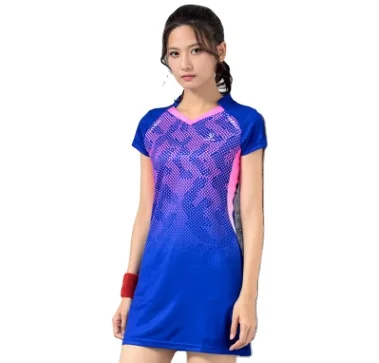 Quick-drying Cultivate One's Morality Show Tennis Badminton Dress for Women Thin Badminton Suits with Short Pants
Quick-drying Cultivate One's Morality Show Tennis Badminton Dress for Women Thin Badminton Suits with Short Pants