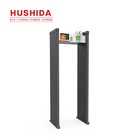 Face recognition walk through thermal image camera temperature measurement detector security door
