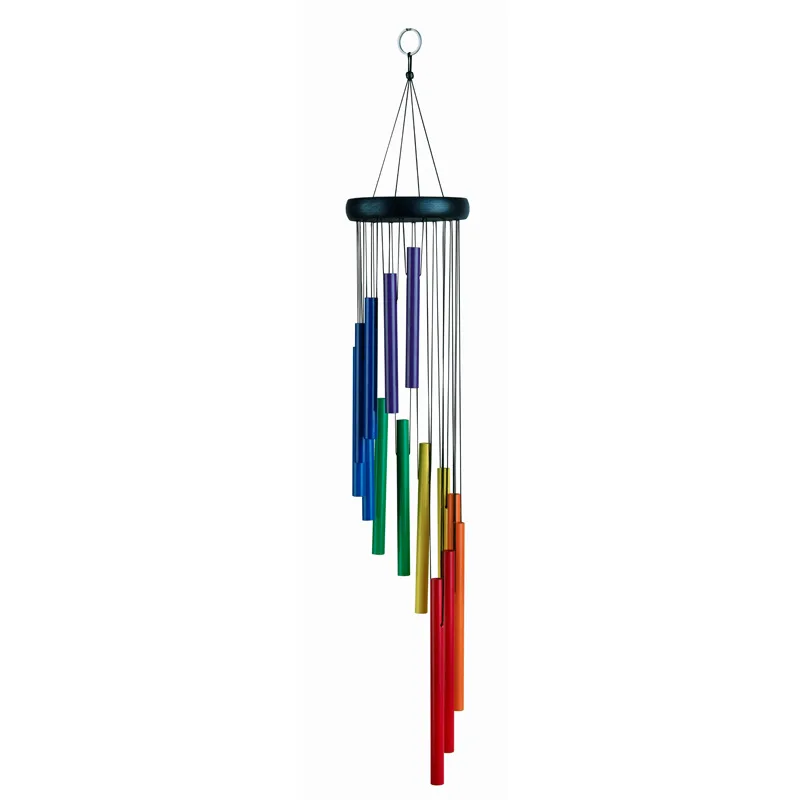 Colorful Wind Chimes Metal Aluminum Tube Birthday Gift Garden Backyard Hanging Decor
Colorful Wind Chimes Metal Aluminum Tube Birthday Gift Garden Backyard Hanging Decor