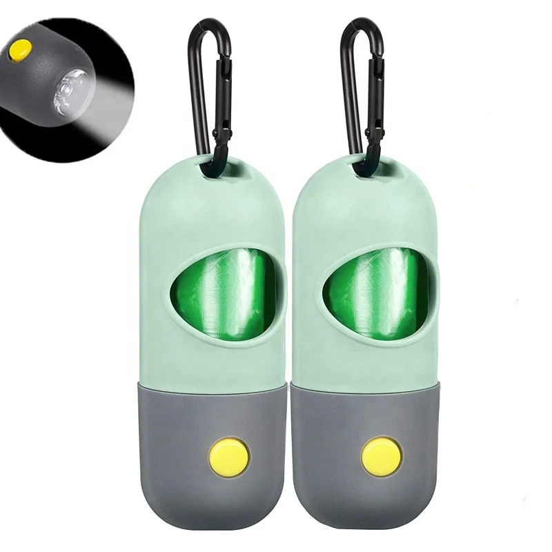 Dog Poop Waste Bag Holder Dispenser with LED Flashlight Dog Poop Waste Bags Storage box with 15 Leak-Proof Dog Waste Bags, Pink blue green
Dog Poop Waste Bag Holder Dispenser with LED Flashlight Dog Poop Waste Bags Storage box with 15 Leak-Proof Dog Waste Bags, Pink blue green