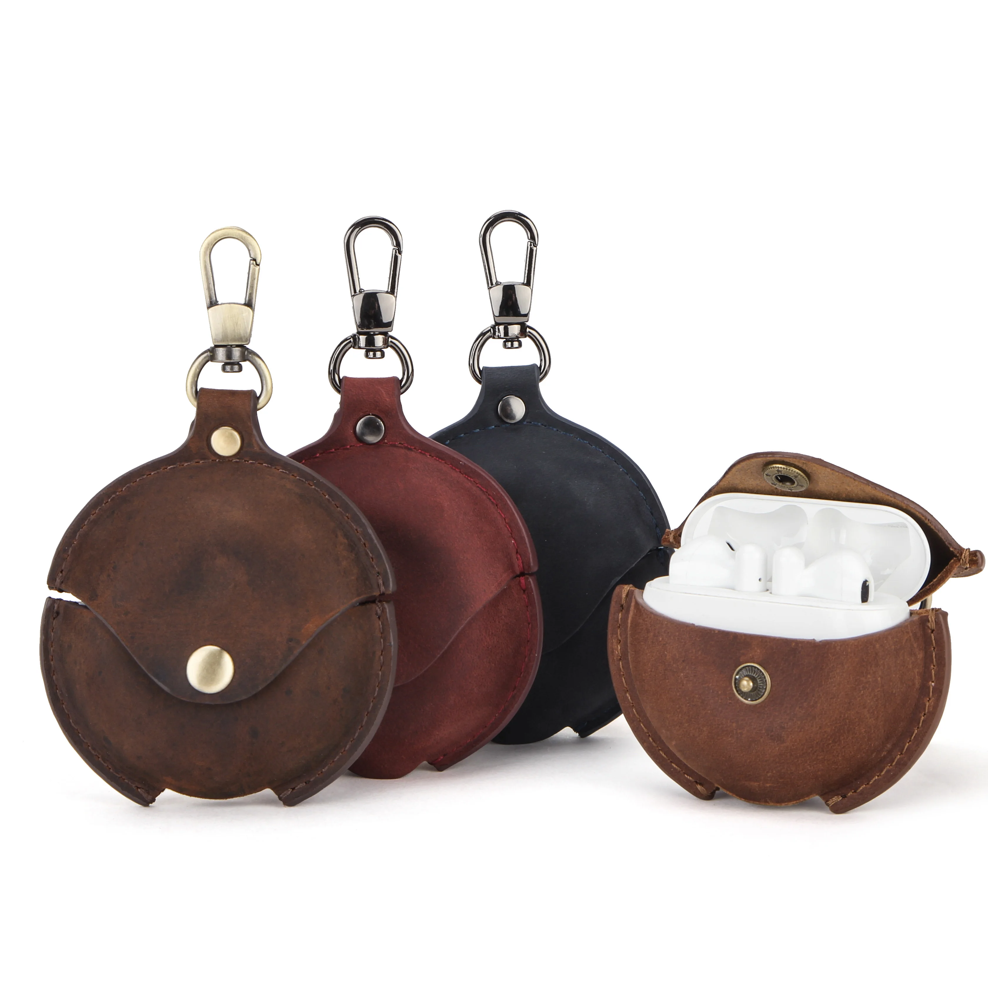 Genuine leather Earphone Case Protective Cover For Huawei Freebuds 3 For Huawei New Case Headset Accessories With Hook, Brown/coffee/red/blue
Genuine leather Earphone Case Protective Cover For Huawei Freebuds 3 For Huawei New Case Headset Accessories With Hook, Brown/coffee/red/blue