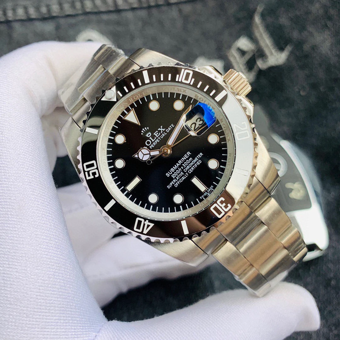 Top quality luxury Rolexables automatic mechanical 904L stainless steel sapphire mirror glass Rolexables submarine watches
Top quality luxury Rolexables automatic mechanical 904L stainless steel sapphire mirror glass Rolexables submarine watches