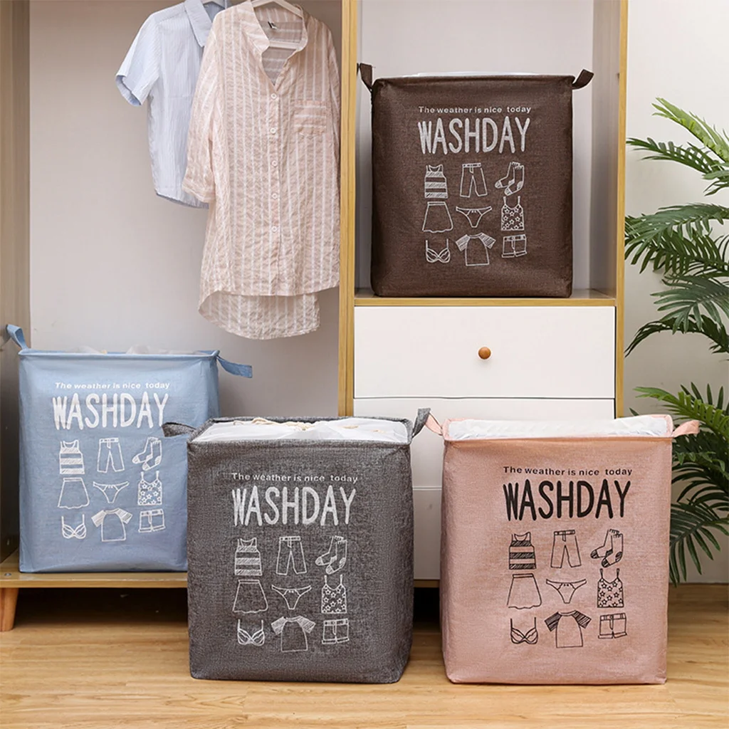 New Large Capacity Clothes Storage Bag Cotton Portable Folding Bag Fabric Storage Bucket Clothing Laundry Basket Organizer, Pictures
New Large Capacity Clothes Storage Bag Cotton Portable Folding Bag Fabric Storage Bucket Clothing Laundry Basket Organizer, Pictures
