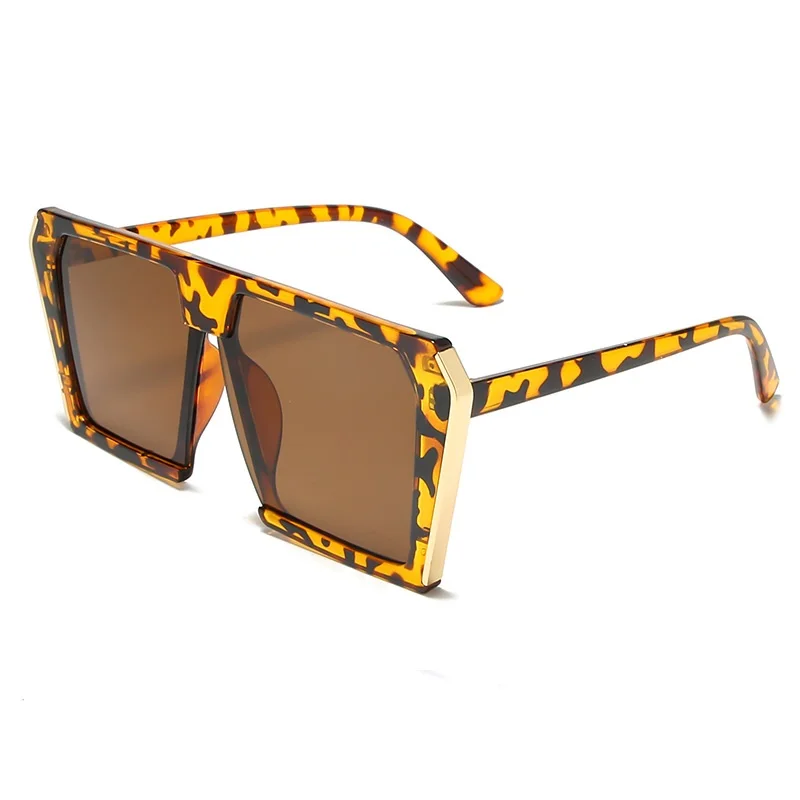 Q889 Womens Fashionable Shades Vintage Leopard Tea Rivet UV 400 Sunglasses Frame Square Clear Lens Glasses Gift Sunglasses, 14 color
Q889 Womens Fashionable Shades Vintage Leopard Tea Rivet UV 400 Sunglasses Frame Square Clear Lens Glasses Gift Sunglasses, 14 color
