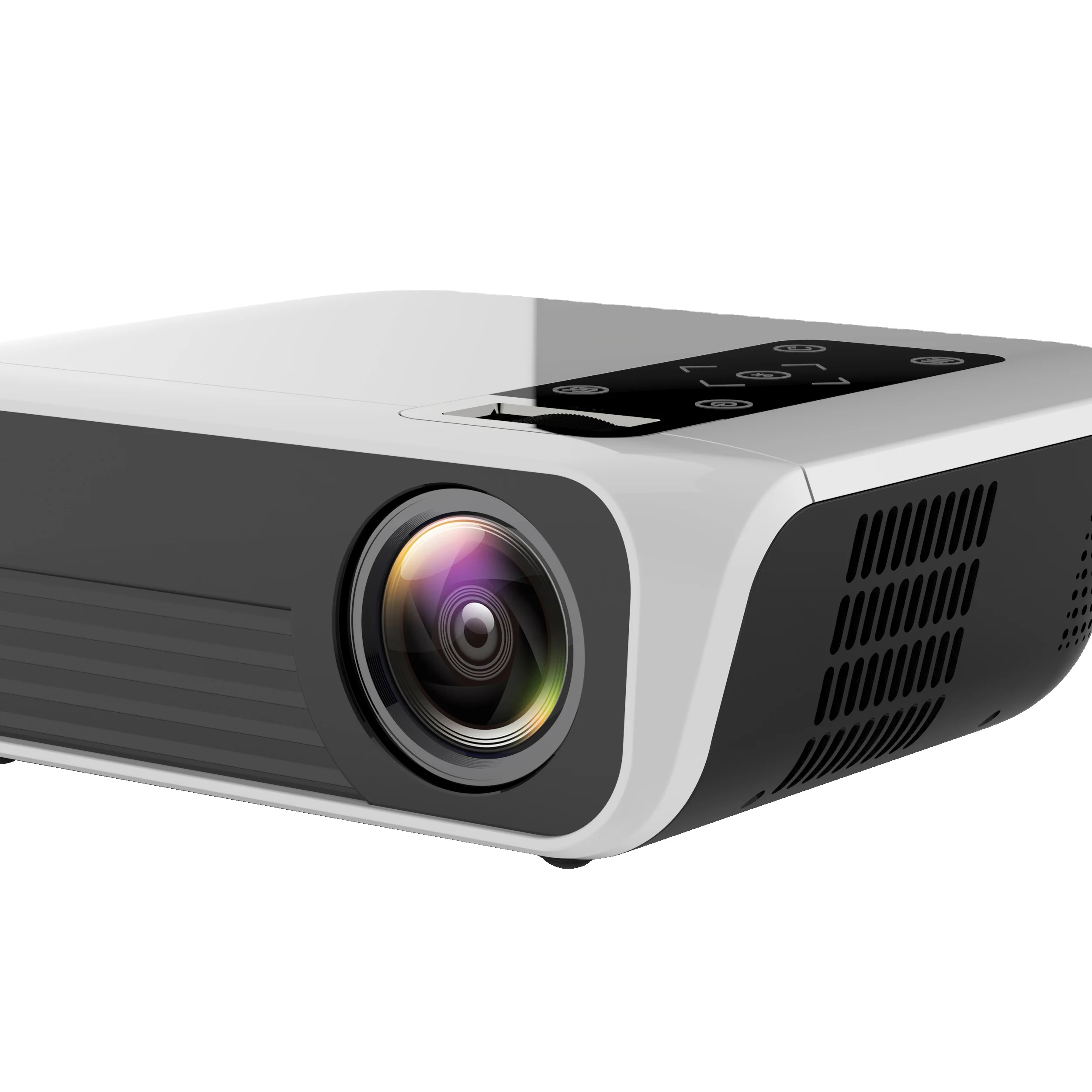 Leeman T8 High Quality LED Projector 1092*1080P HD 5000Lumens 200 ANSI Multimedia Projector Home
Leeman T8 High Quality LED Projector 1092*1080P HD 5000Lumens 200 ANSI Multimedia Projector Home