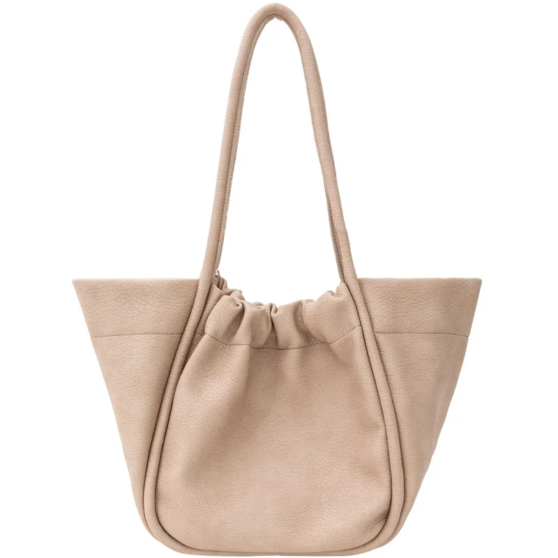 Lady Large Capacity Tote Bag Soft PU leather Chic Style Bag for Women, Black/khaki/brown
Lady Large Capacity Tote Bag Soft PU leather Chic Style Bag for Women, Black/khaki/brown