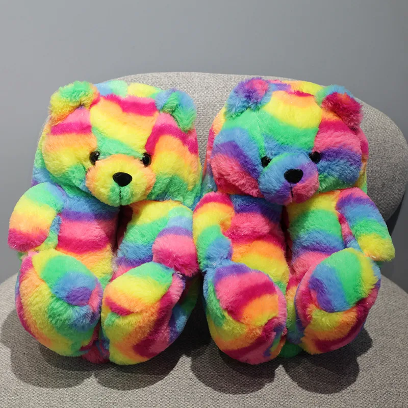 Bedroom Soft Cozy Animal Fluffy Wholesale Bear Slip OnShoes Indoor Slipper Home Plush Pink Teddy Bear Slippers, As picture
Bedroom Soft Cozy Animal Fluffy Wholesale Bear Slip OnShoes Indoor Slipper Home Plush Pink Teddy Bear Slippers, As picture