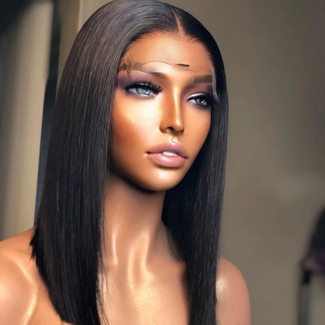 Super A high cold style Medium Brown Lace Bob 13*4 Lace Front Wig straight For Black Woman In Stock With Baby Hair And Bleached
Super A high cold style Medium Brown Lace Bob 13*4 Lace Front Wig straight For Black Woman In Stock With Baby Hair And Bleached