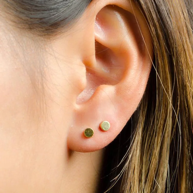 Office Lady Round Earring Studs 316L Stainless Steel Ear Ring Mill Finish Earrings Wholesale, Gold/silver/rose gold
Office Lady Round Earring Studs 316L Stainless Steel Ear Ring Mill Finish Earrings Wholesale, Gold/silver/rose gold
