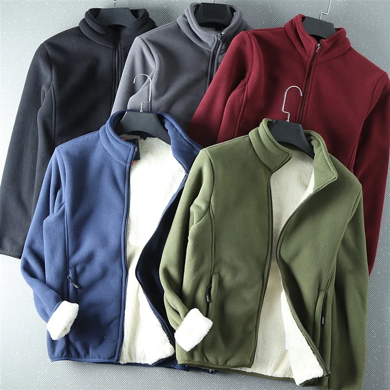 Drop Shipping Winter Men Long Sleeve Winter Micro Polar Fleece Men's Jacket Unisex Plus Size Blank Jackets Wholesale, Customized color
Drop Shipping Winter Men Long Sleeve Winter Micro Polar Fleece Men's Jacket Unisex Plus Size Blank Jackets Wholesale, Customized color