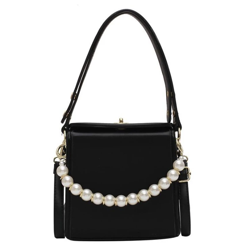 New Fashion American Lady Shoulder Messenger Bag PU Personalized Pearl Handbag Small Square Bag For Women, Customizable
New Fashion American Lady Shoulder Messenger Bag PU Personalized Pearl Handbag Small Square Bag For Women, Customizable