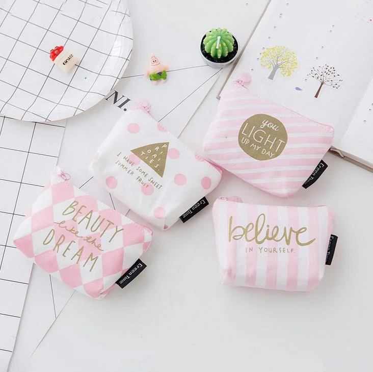 Fashion Creative Cute Zipper Printing Wallet Girls Coin Purse Pink Canvas Paper Coin Purse, Rhombus,dot,vertical stripe,diagonal stripe
Fashion Creative Cute Zipper Printing Wallet Girls Coin Purse Pink Canvas Paper Coin Purse, Rhombus,dot,vertical stripe,diagonal stripe