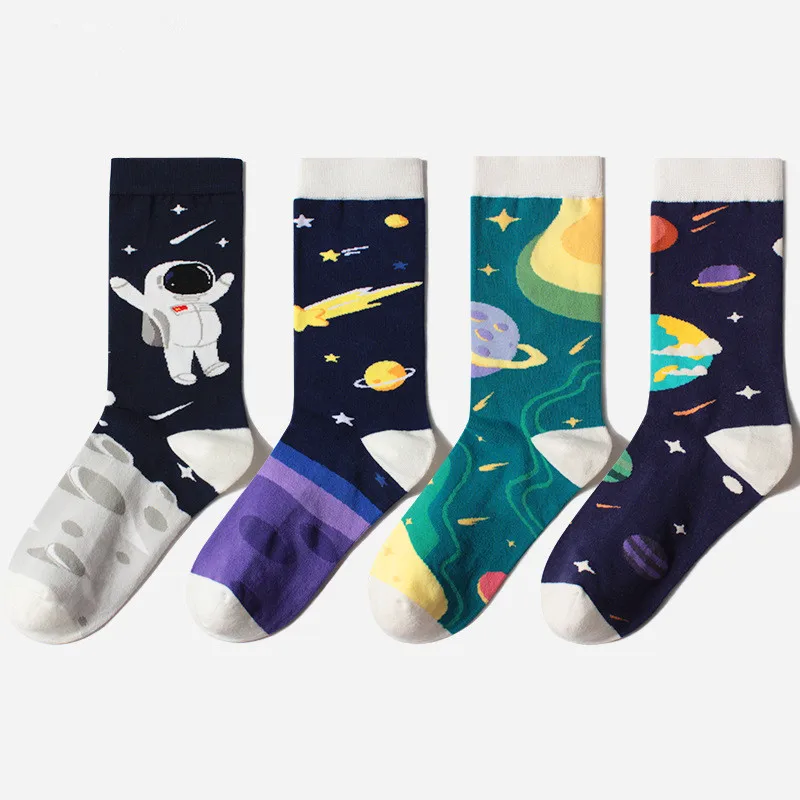 2019 New design wholesale cotton sweat-absorbent middle culf socks jacquard fashion women socks
2019 New design wholesale cotton sweat-absorbent middle culf socks jacquard fashion women socks
