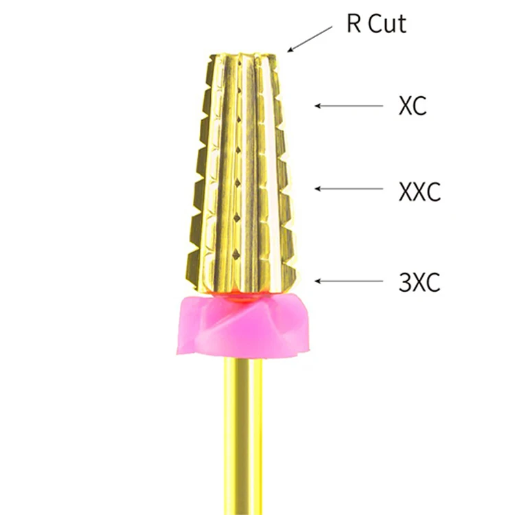 Nail Polish Rotary Tapper Manicure Cone Shape Volcano 5 In 1 Carbide Nail Drill Bit For Nails
Nail Polish Rotary Tapper Manicure Cone Shape Volcano 5 In 1 Carbide Nail Drill Bit For Nails