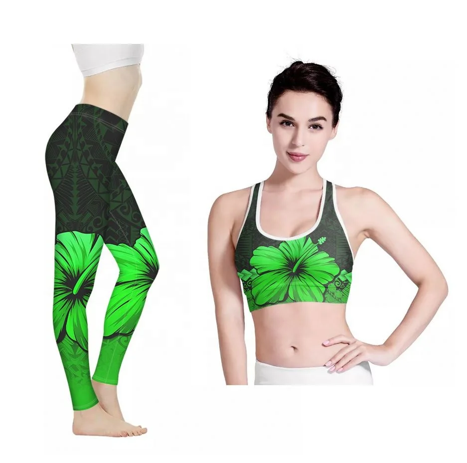 Hawaii Flower Hibiscus Polynesian Pattern Woman Fitness Legging Workout Two Piece Outfits for Women Yoga Leggings Tracksuits Set, Customized colors
Hawaii Flower Hibiscus Polynesian Pattern Woman Fitness Legging Workout Two Piece Outfits for Women Yoga Leggings Tracksuits Set, Customized colors