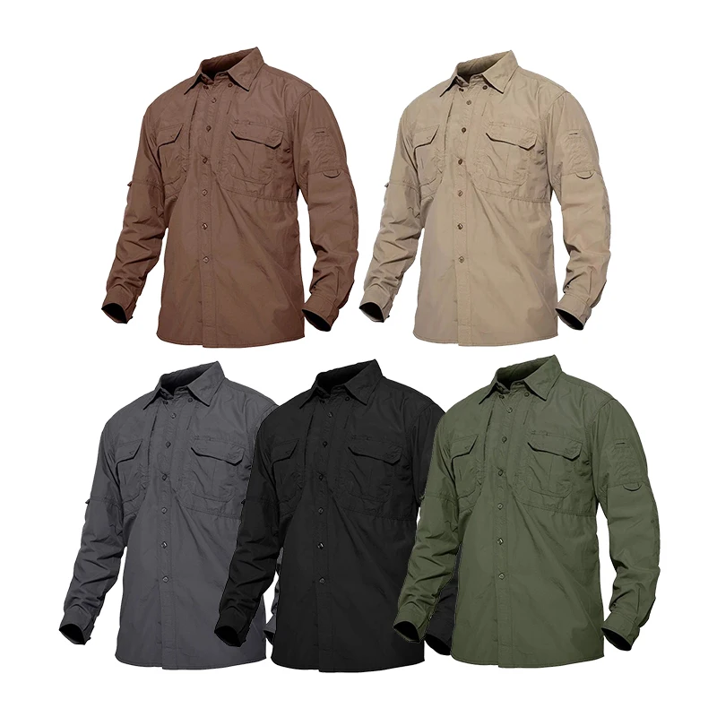 New 5 Colors Plain Breathable Sports Shirt Wholesale Tactical Shirt Long Sleeve Men Hunting Long Sleeve Shirt, Gray/black/army green/coyote/khaki
New 5 Colors Plain Breathable Sports Shirt Wholesale Tactical Shirt Long Sleeve Men Hunting Long Sleeve Shirt, Gray/black/army green/coyote/khaki