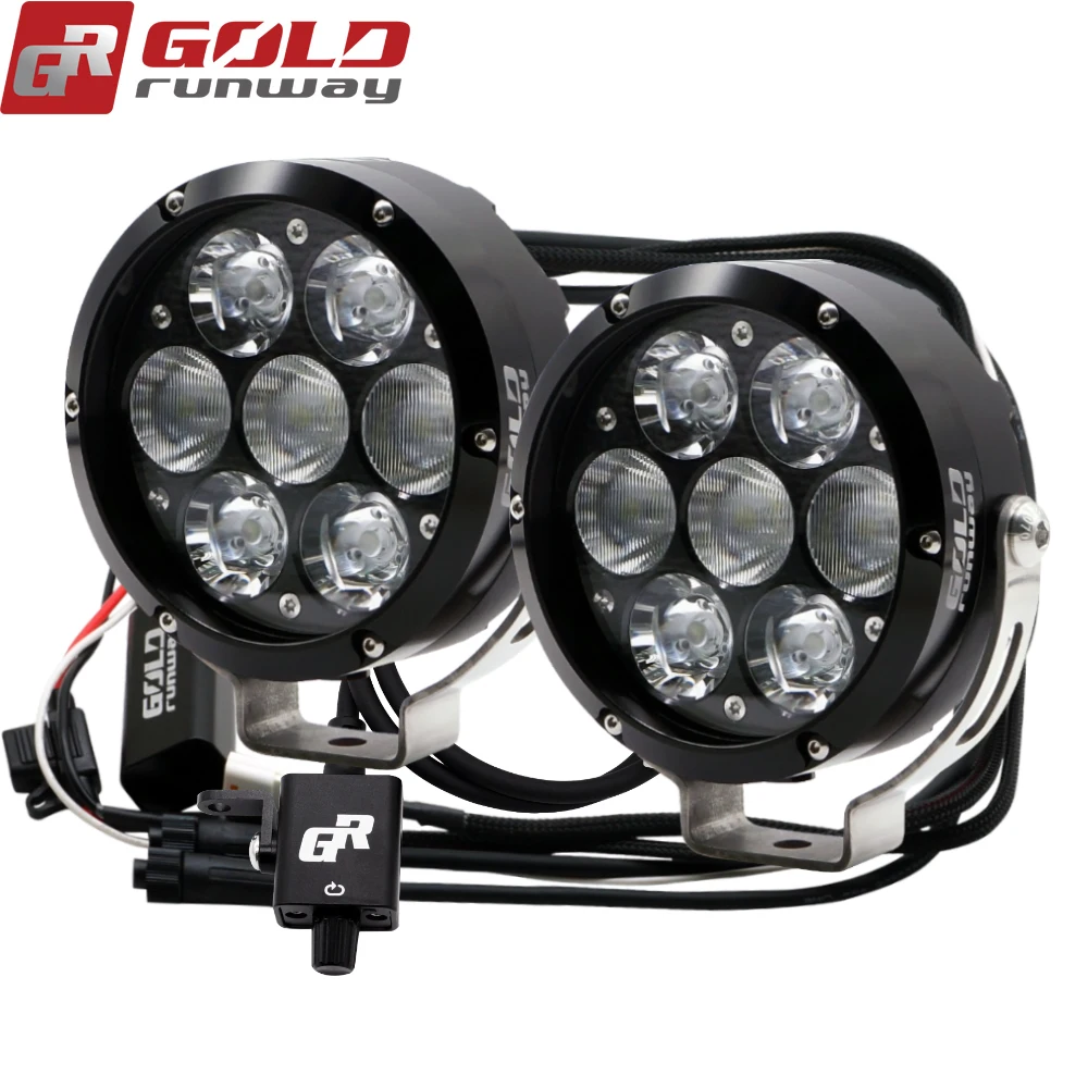 GOLDRUNWAY GR-70X KITS Chips LED 7500 Lumen 6000K Strobes motorcycle led light bar
GOLDRUNWAY GR-70X KITS Chips LED 7500 Lumen 6000K Strobes motorcycle led light bar