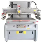 Semi-auto flatbed Screen Printing Machine with take off for Tote bag, shopping bag