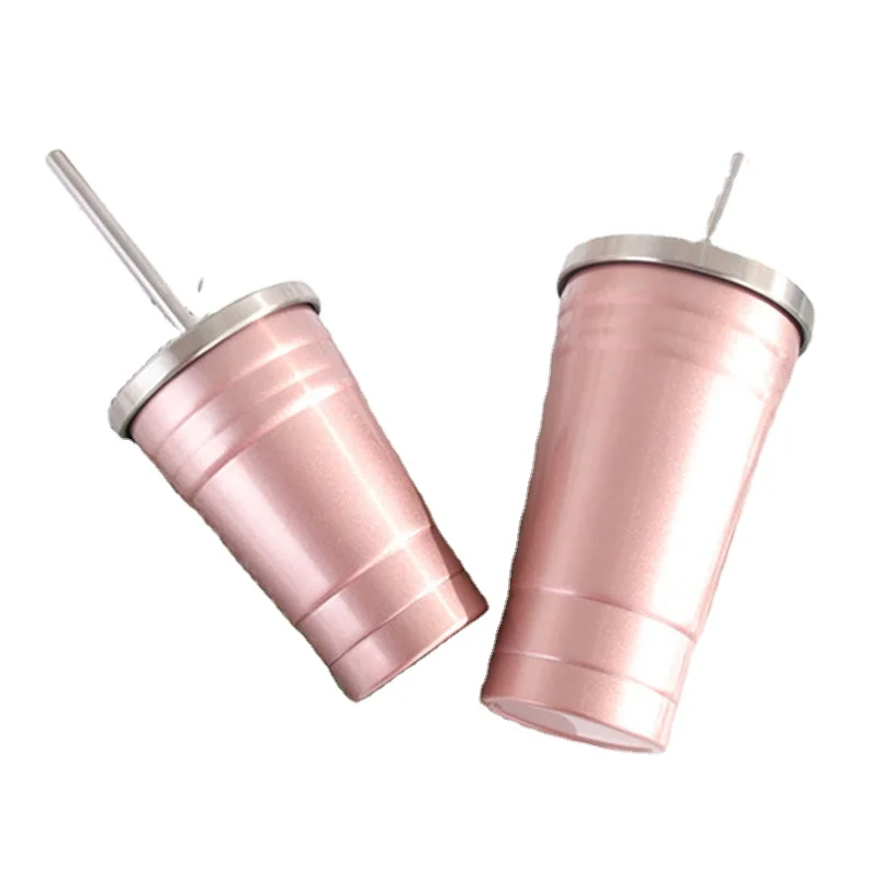 Mikenda Customzied color hotsale vacuum coffee stainless steel mug with steel straw, Mix
Mikenda Customzied color hotsale vacuum coffee stainless steel mug with steel straw, Mix