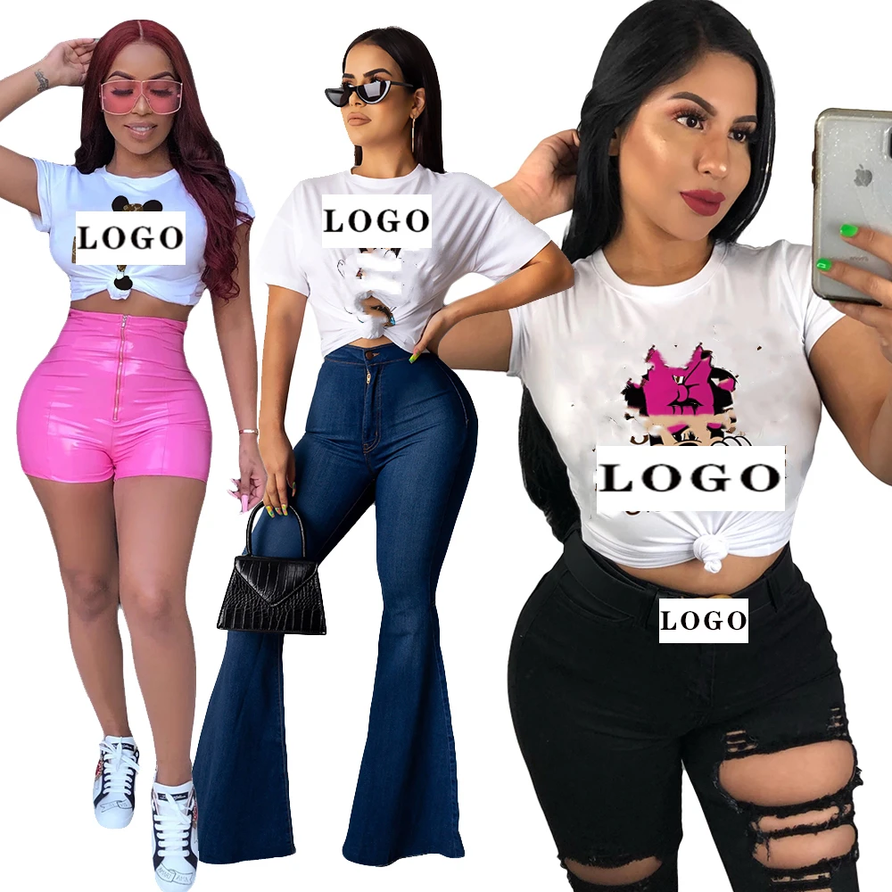2021 new women's white short-sleeved summer female joint cartoon T-shirt printing hot style T-shirt
2021 new women's white short-sleeved summer female joint cartoon T-shirt printing hot style T-shirt