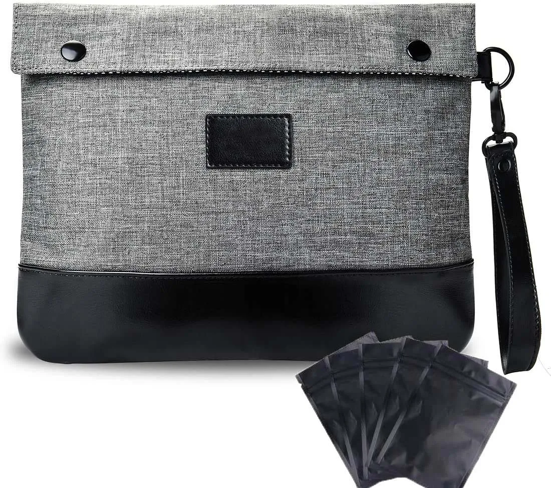 Stash Bag Carbon Lined Pouch Smell Proof Bags with Lock Odor Proof Bag, Customized color
Stash Bag Carbon Lined Pouch Smell Proof Bags with Lock Odor Proof Bag, Customized color