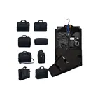 FREE SAMPLE navy suit cover garment bags navy blue garment bag nature cotton garment bags