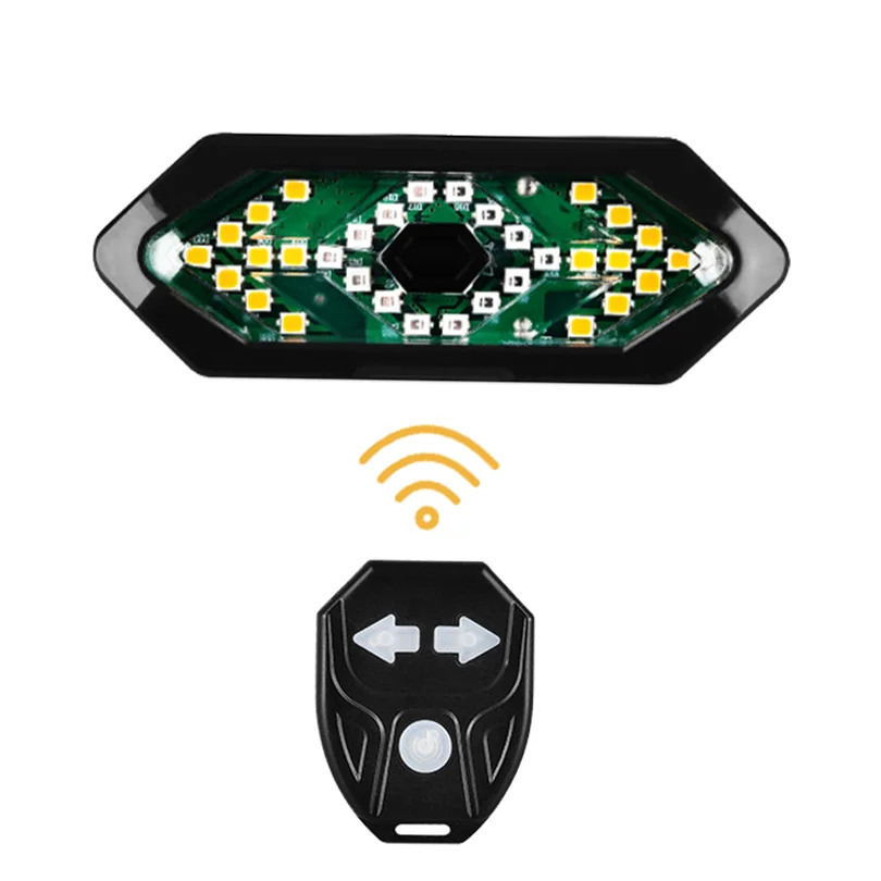 Safe IP65 Waterproof ABS Wireless Control Rear High Bright Led Bike Tail Light, Black
Safe IP65 Waterproof ABS Wireless Control Rear High Bright Led Bike Tail Light, Black