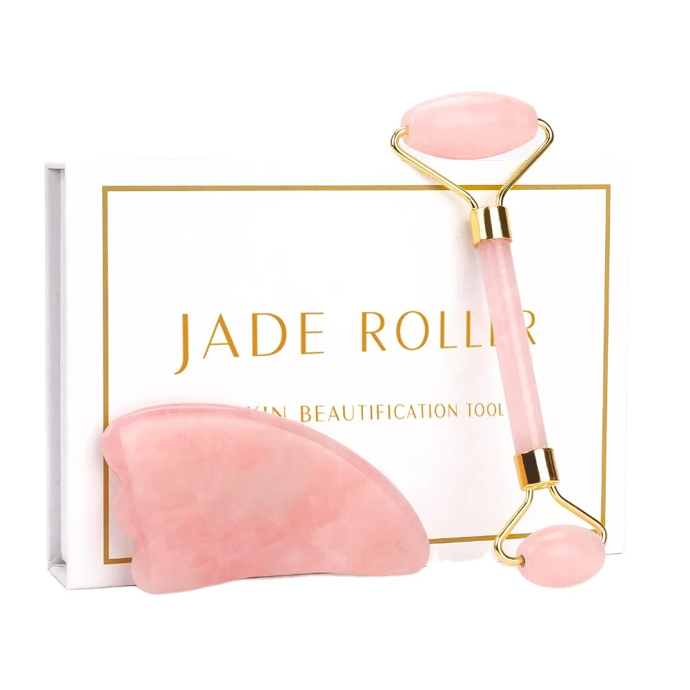 Face Slimming Massager Face Lifting Natural Jade Stone Facial Massage Roller Skin Care Beauty Set Box Rose Quartz Jade Roller, Pink/green
Face Slimming Massager Face Lifting Natural Jade Stone Facial Massage Roller Skin Care Beauty Set Box Rose Quartz Jade Roller, Pink/green