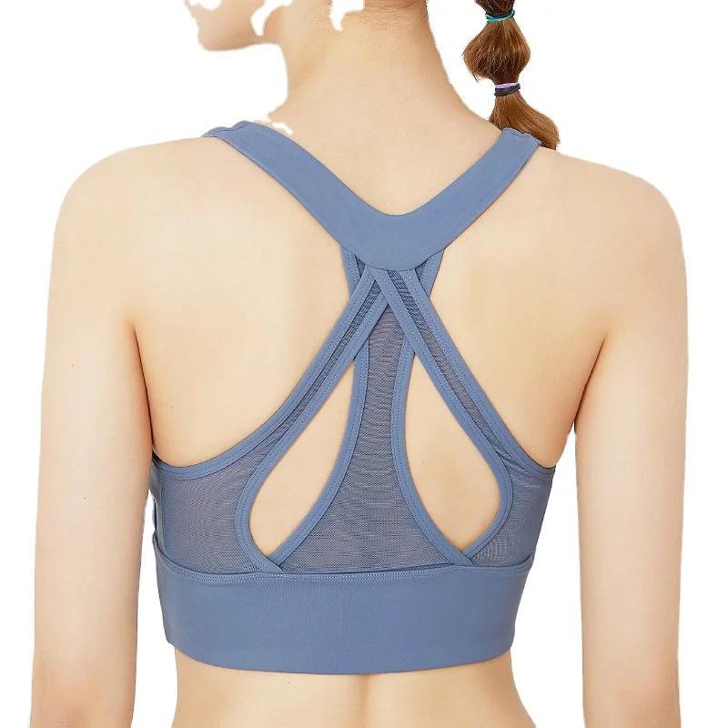 Oem Exercise Running Gym Vest Ladies Top Cross Fitness Plus Size Shockproof Womens Sports Bra High Impact Yoga Wear, As shown
Oem Exercise Running Gym Vest Ladies Top Cross Fitness Plus Size Shockproof Womens Sports Bra High Impact Yoga Wear, As shown