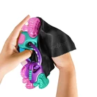 Soft microfiber cleaning cloth for glasses screen devices