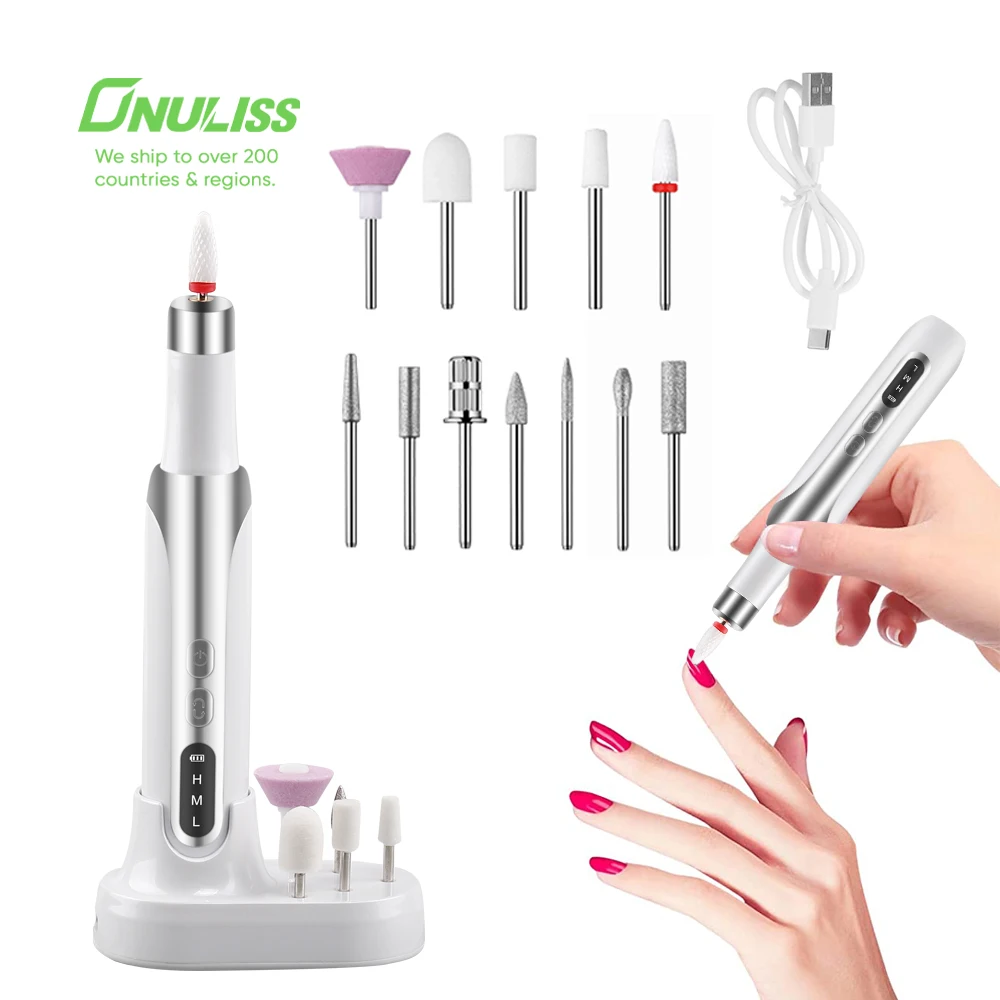 Private Label Professional Portable Nail Polishing Machine Rechargeable Electric Nail Drill Machine
Private Label Professional Portable Nail Polishing Machine Rechargeable Electric Nail Drill Machine