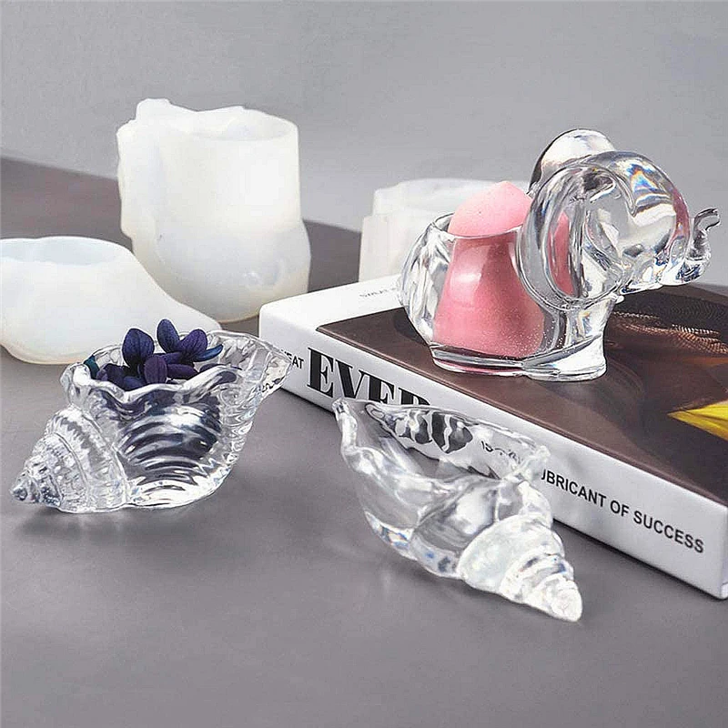 Amazon Hot Sale Large Conch Silicone Resin Mold Make Up Egg Stand Epoxy Resin Mould Conch Shape Beauty Blender Rack Mold, Transparent white
Amazon Hot Sale Large Conch Silicone Resin Mold Make Up Egg Stand Epoxy Resin Mould Conch Shape Beauty Blender Rack Mold, Transparent white