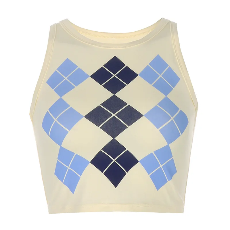 European and American British Women's Diamond College Wind Sexy Dew Umbilical Vest Bottom Sling
European and American British Women's Diamond College Wind Sexy Dew Umbilical Vest Bottom Sling