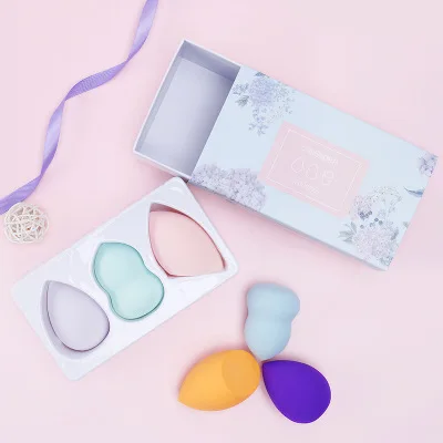 New Arrival packaging not eat powder latex-free dry and wet dual-use blending 3pcs-pack makeup sponge set, Multi colors
New Arrival packaging not eat powder latex-free dry and wet dual-use blending 3pcs-pack makeup sponge set, Multi colors