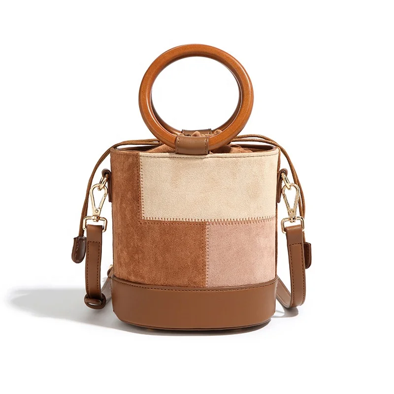 New Ladies Pu Leather Messenger Plaid Stitching Color Shoulder Bag Bucket Hand Bags 
New Ladies Pu Leather Messenger Plaid Stitching Color Shoulder Bag Bucket Hand Bags