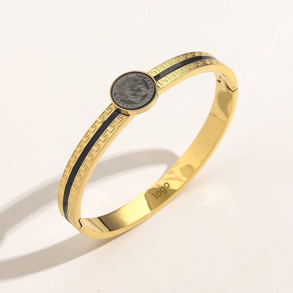 2022 Hot Sale Popular Famous Designer Brands Jewelry 18K Gold Plated Bangle 316L Stainless Steel Bracelet Bangle For Women, 8 colors to choose
2022 Hot Sale Popular Famous Designer Brands Jewelry 18K Gold Plated Bangle 316L Stainless Steel Bracelet Bangle For Women, 8 colors to choose