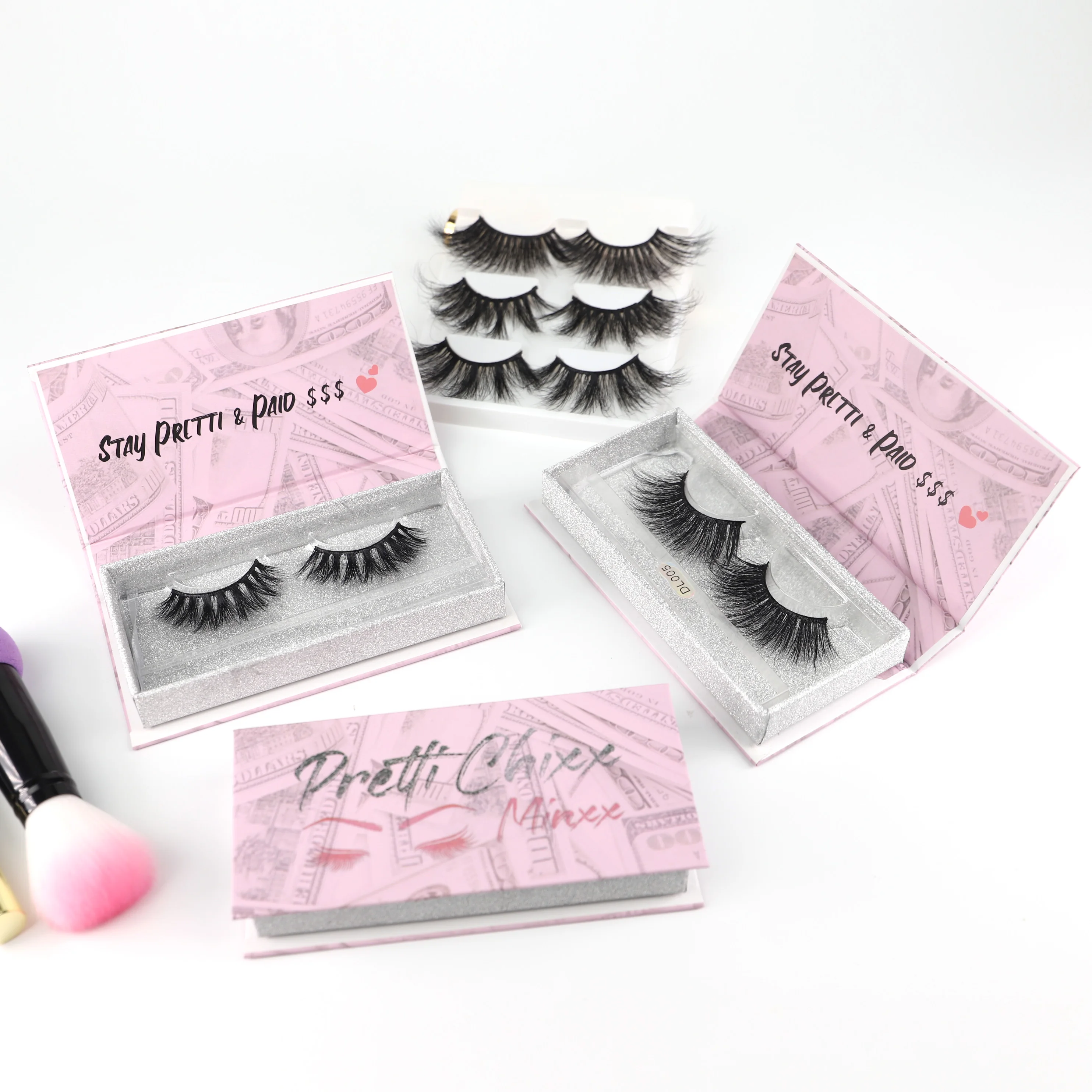 2022 Private Label luxury 3d mink eyelashes custom eyelash packaging, Black, colorful
2022 Private Label luxury 3d mink eyelashes custom eyelash packaging, Black, colorful