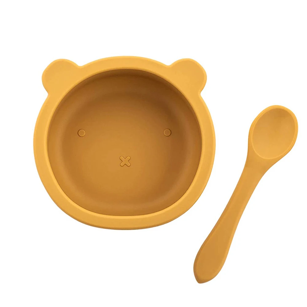 Food Grade Strong Suction Silicone Baby Feeding Snack Bowl Set 2021 With Spoon Lion Silicone Suction Baby Bowls, Any pms color
Food Grade Strong Suction Silicone Baby Feeding Snack Bowl Set 2021 With Spoon Lion Silicone Suction Baby Bowls, Any pms color
