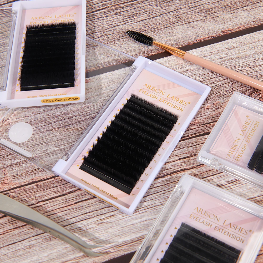 Individual volume eyelash extension 5-25mm length, soft private label mink lashes, las extension supplies, Extremely dark black
Individual volume eyelash extension 5-25mm length, soft private label mink lashes, las extension supplies, Extremely dark black