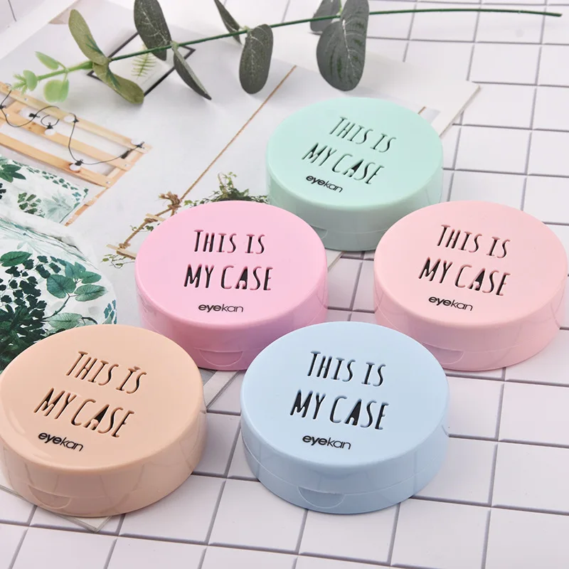 Luxury Eyekan contact lens case fashion travel eye colorful high quality case contact lens container, Custom
Luxury Eyekan contact lens case fashion travel eye colorful high quality case contact lens container, Custom