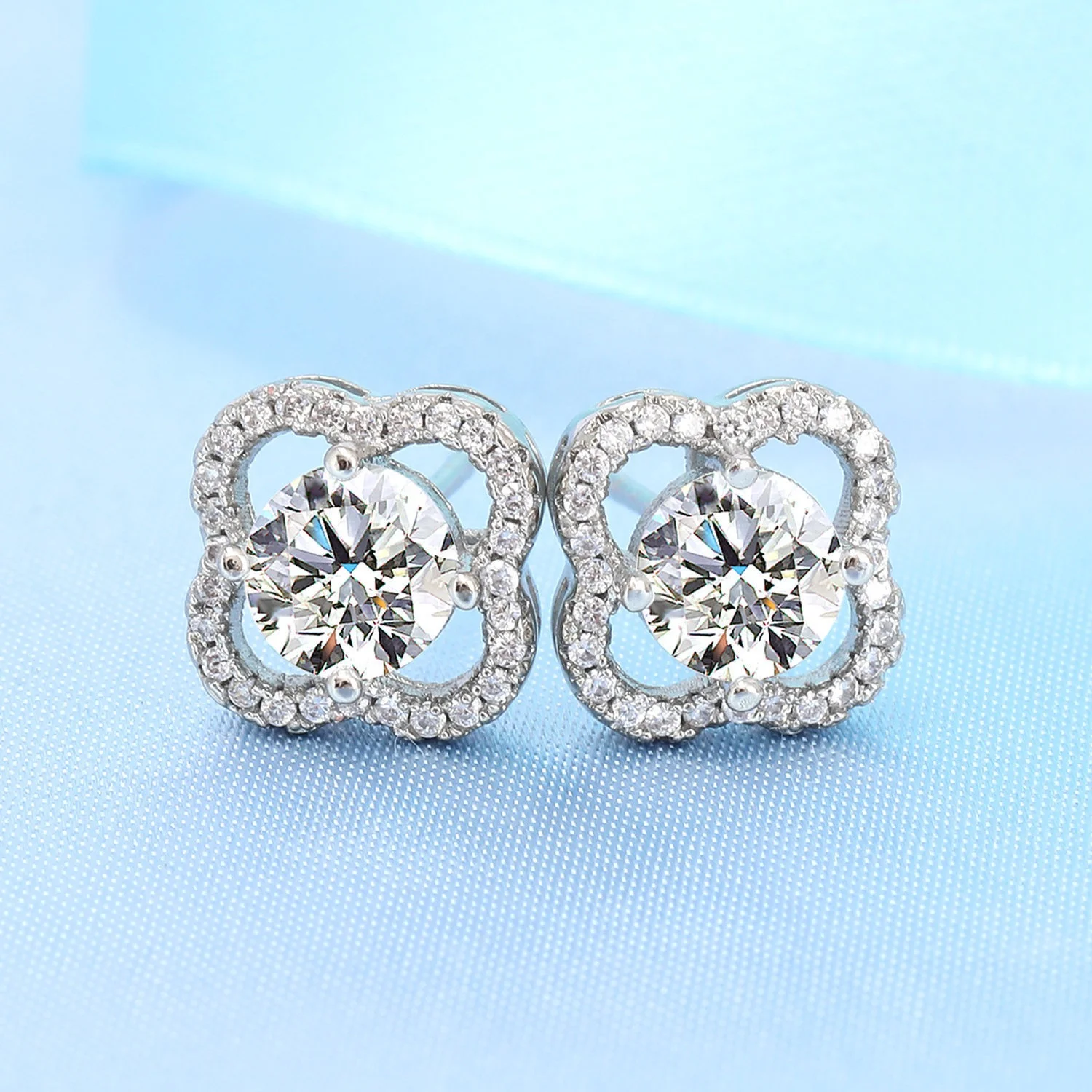 Ladies Earrings Bridal Wedding Jewelry Silver 925 Stud Cubic Zircon Earring Women Jewelry, Picture shows
Ladies Earrings Bridal Wedding Jewelry Silver 925 Stud Cubic Zircon Earring Women Jewelry, Picture shows