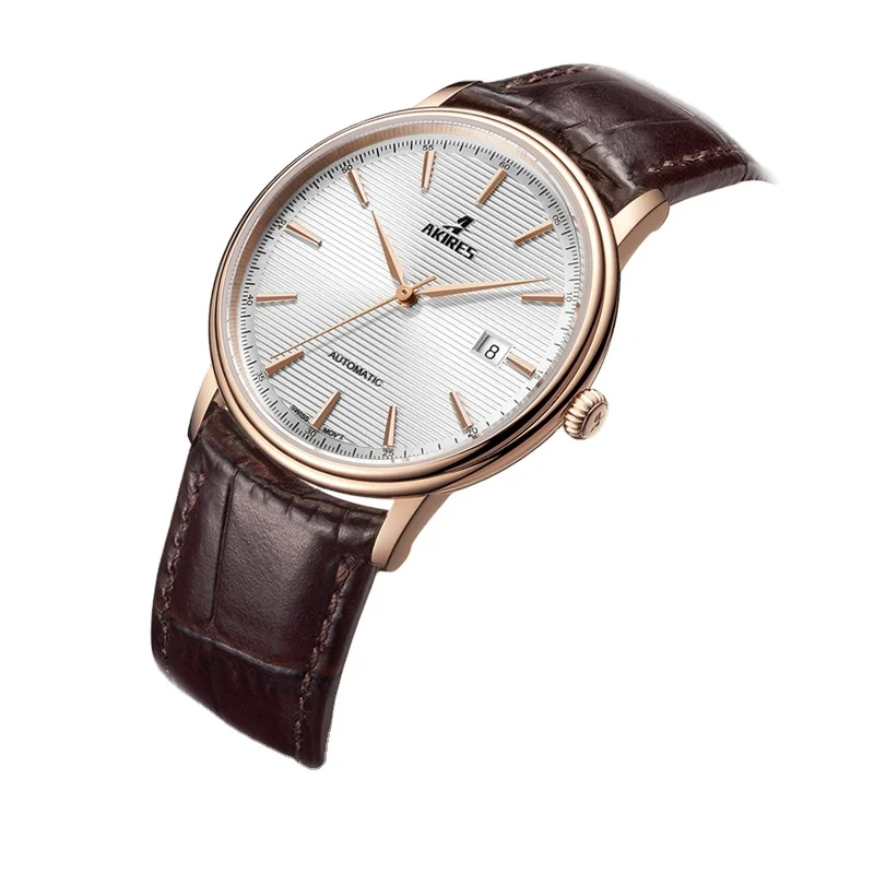 Mens minimalist automatic watch Japan movement waterproof steel mens leather wristwatch
Mens minimalist automatic watch Japan movement waterproof steel mens leather wristwatch