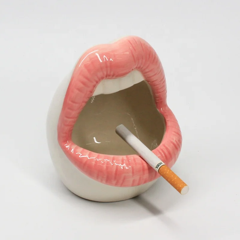 UKETA custom fashion creative funny design smoking accessories ceramic sexy lip ashtray, Customized
UKETA custom fashion creative funny design smoking accessories ceramic sexy lip ashtray, Customized
