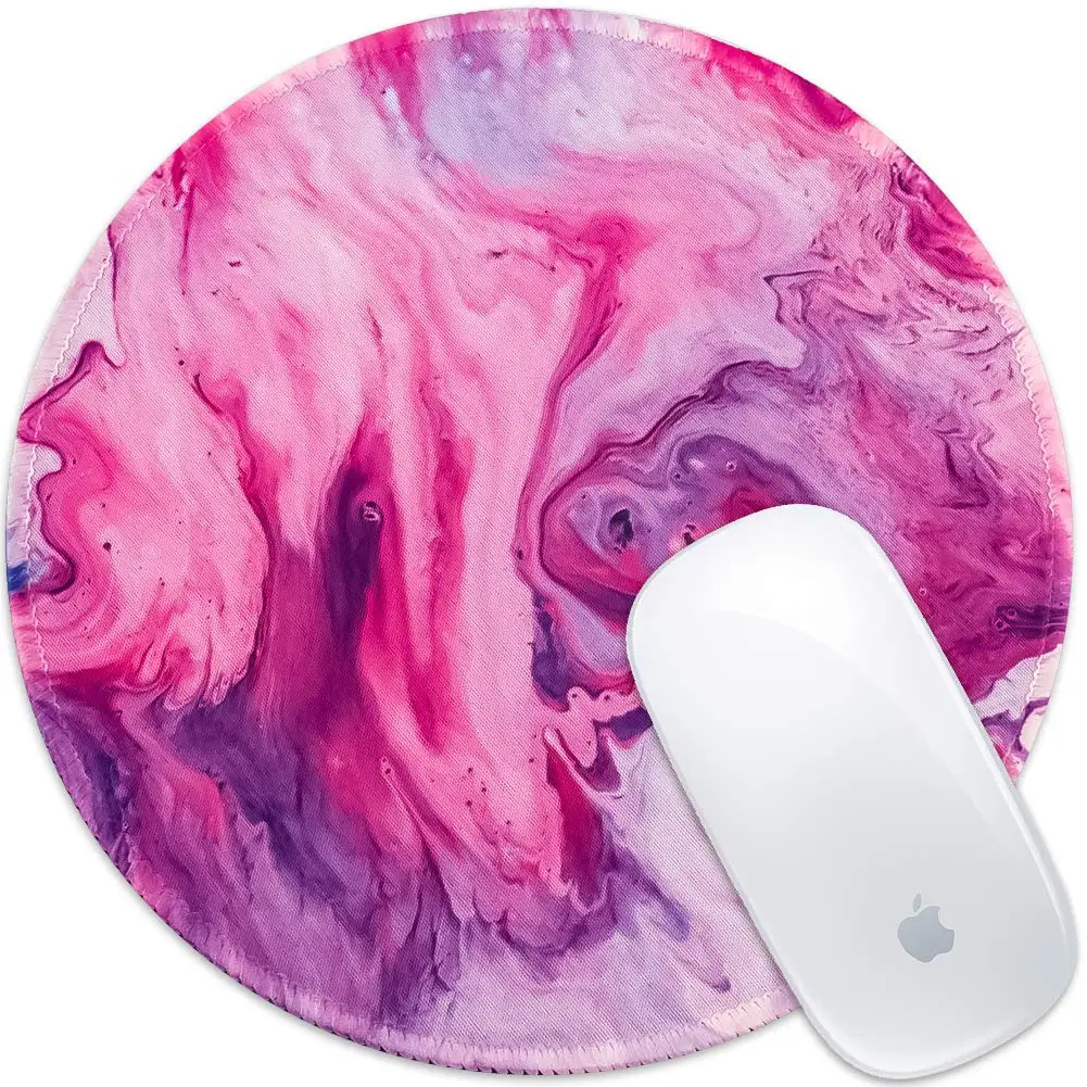 OEM non-slip Custom Non-slip Rubber Mousepad Round Creative Mouse Pad