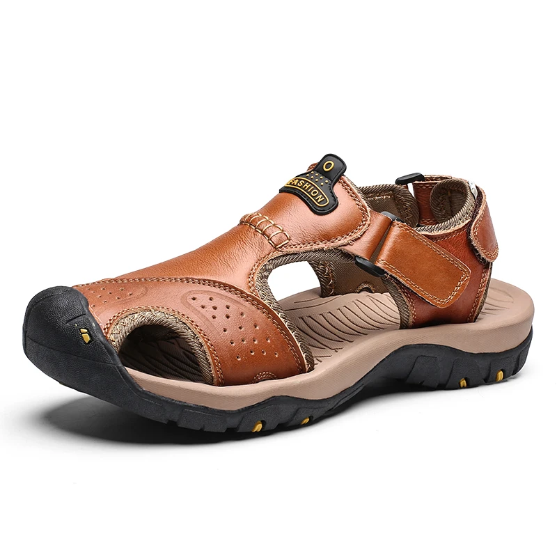 Men Leather Sandals Genuine Leather Shoes Classic Summer New Large Size Outdoor Beach Gladiator Sandals Men Sandals Slides
Men Leather Sandals Genuine Leather Shoes Classic Summer New Large Size Outdoor Beach Gladiator Sandals Men Sandals Slides