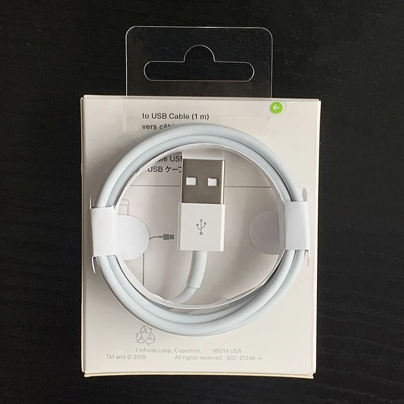 

Original High Quality For iPhone Charger 1M 2M 3M USB Cable Data Transfer Fast Charging For iPhone Cable, White